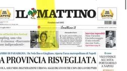PRIMA PAGINA IL MATTINO OGGI: “Dal tricolore alla disfatta”