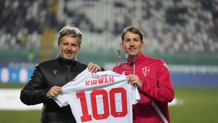 Padova-Caldiero, Kirwan premiato per le 100 presenze - immagine 1