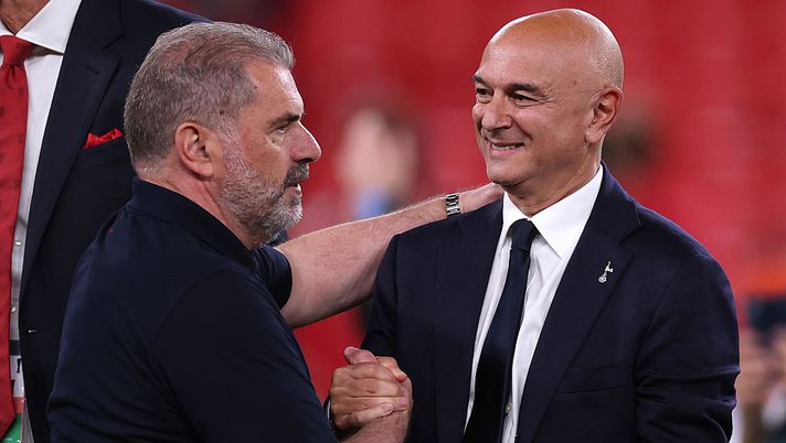 tottenham-daniel-levy-addio-ange-postecoglou-europa-league-intervista-sky-sports-thomas-frank