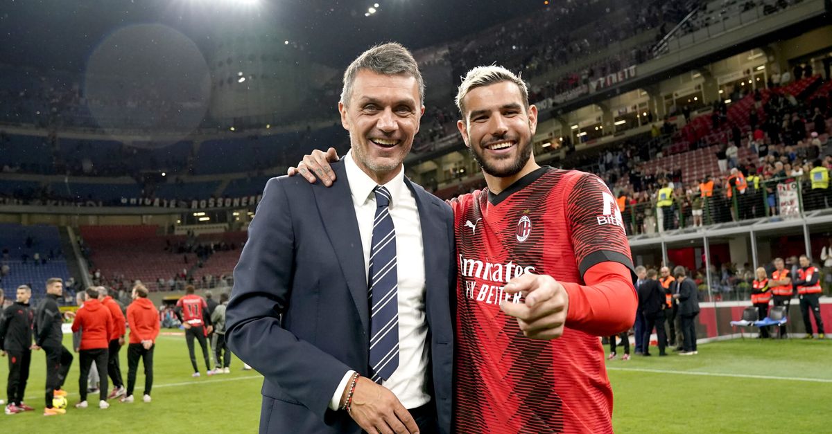 Theo Hernández supera Maldini e festeggia: il commento speciale del suo idolo