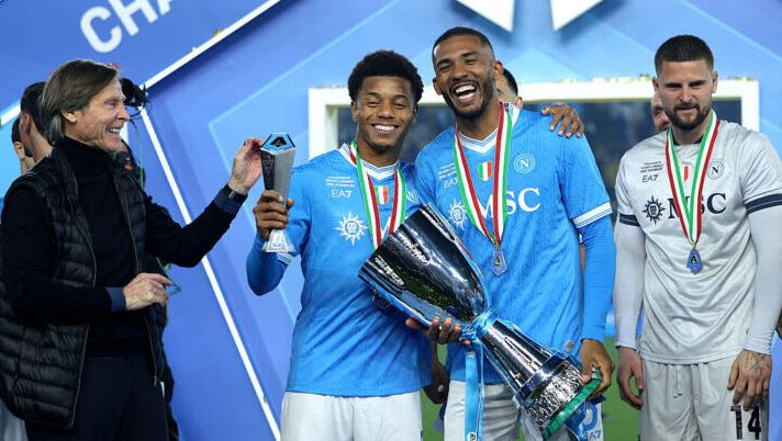 Neres: “Molto felice per la doppietta, ancora di più per il trofeo! Scudetto? Rispondo così” - immagine 1