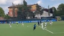 VIDEO / Sterzata alla Mahrez e assist al bacio: Inter, primi lampi di Maghlout in U18