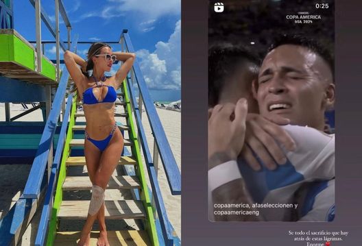 Lautaro Martinez in lacrime, la moglie Agus posta una dedica molto speciale: “So quanto…”- immagine 2