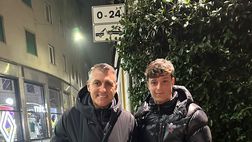 Inter, il passato incrocia il futuro: la foto dell’incontro tra il baby Lavelli e Vieri