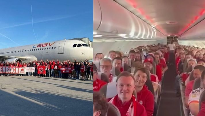 Il folle martedì dei tifosi del Bayern Monaco: charter privato e festa continua Il folle martedì dei tifosi del Bayern Monaco: charter privato e festa continua - immagine 1