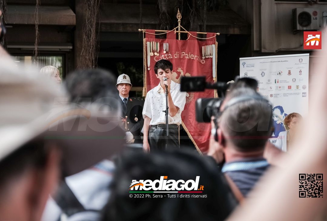 FOTO, 23 maggio: strage di Capaci trent’anni dopo nel ricordo di Falcone - immagine 60