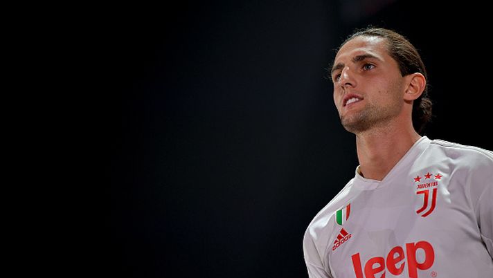 SHANGHAI, CHINA - JULY 25: Juventus player Adrien Rabiot during the Adidas Event on July 25, 2019 in Shanghai, China. (Photo by Daniele Badolato - Juventus FC/Juventus FC via Getty Images)  Juventus
