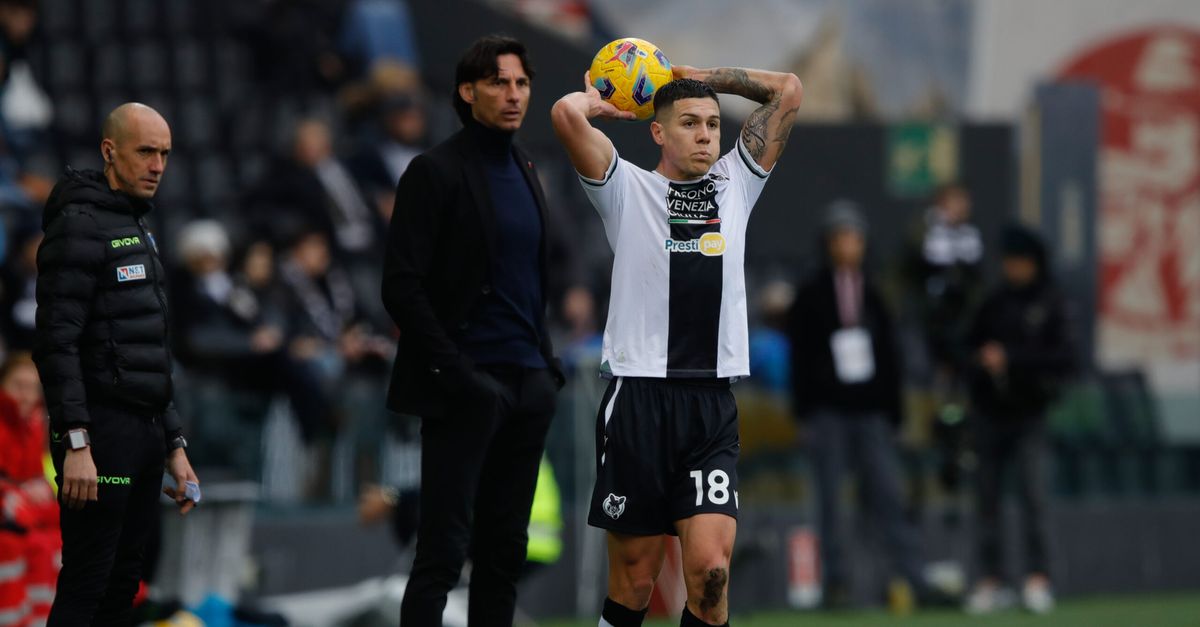 Udinese |  Perez was not included in Scloni’s squad for the Copa America