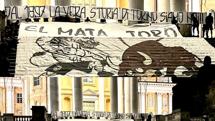 Derby di Torino, striscione provocatorio dei Drughi a Superga: indignazione social - immagine 1