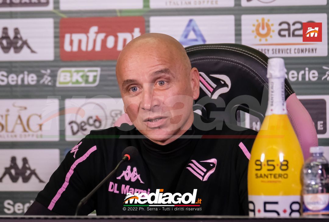 FOTO PALERMO, verso il Venezia: Mister Corini in conferenza stampa (Gallery) - immagine 22