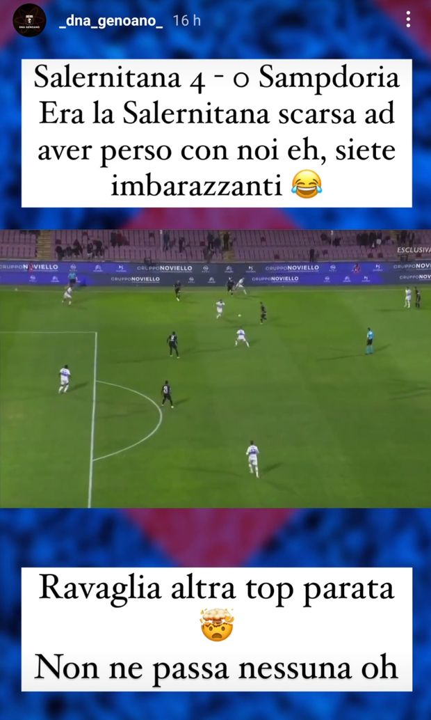 La Samp ne prende 4 ad Halloween: derby a distanza, i raid social dei tifosi genoani…- immagine 2