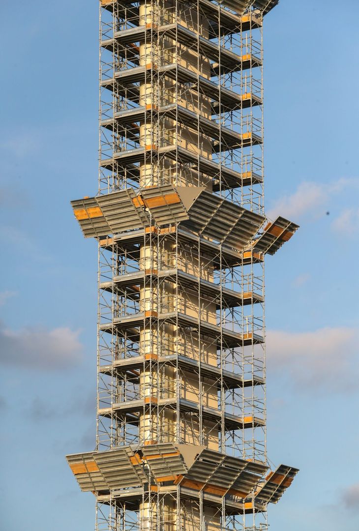 GALLERY VN – Lo stato dei cantieri al Franchi in Curva Fiesole e Maratona - immagine 19