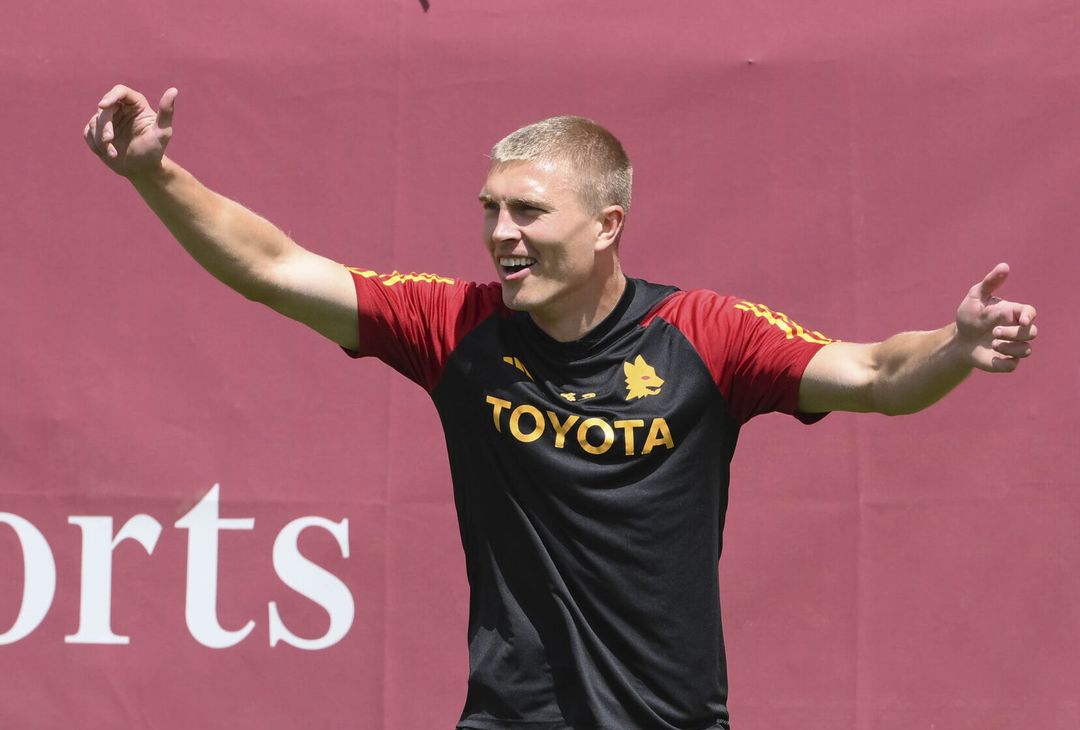 Verso Roma-Juventus: l’allenamento a Trigoria – FOTO GALLERY - immagine 8