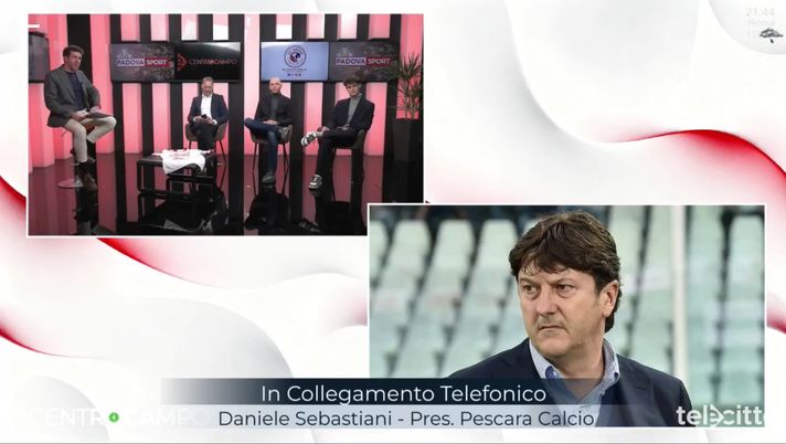 Sebastiani (presidente Pescara) a Centrocampo: “Con il Var non si torna indietro. Sul Padova…” Sebastiani (presidente Pescara) a Centrocampo: “Con il Var non si torna indietro. Sul Padova…” - immagine 1