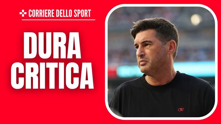 Paulo Fonseca AC Milan allenamento New Jersey