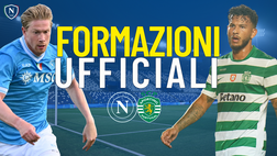 Napoli-Sporting, le ufficiali: tre cambi per Conte. La decisione sul portiere