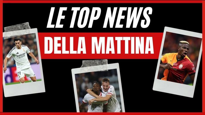 Top News AC Milan mattina 16 novembre 2024