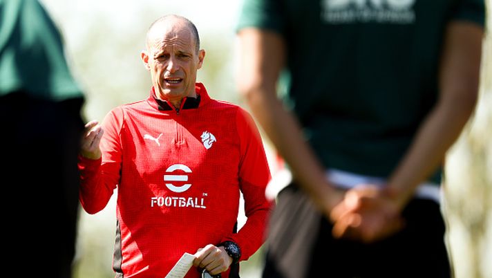 allegri-allenamento-milanello-leao-mercato-dichiarazioni-chivu