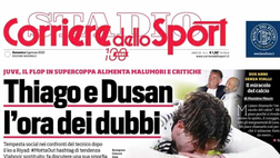 PRIMA PAGINA CORRIERE DELLO SPORT OGGI: “I botti di Conte”