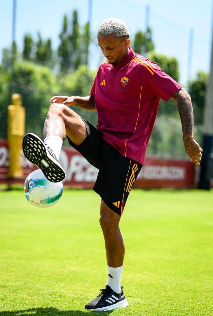 I primi giorni di Wesley alla Roma – FOTO GALLERY - immagine 5