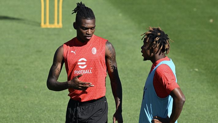 Leao Chukwueze AC Milan allenamento Milanello