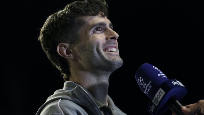 Christian Pulisic AC Milan vigilia Dinamo Zagabria-Milan Champions League 2024-2025