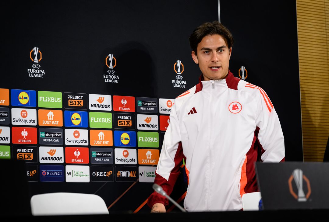 Athletic-Roma, la conferenza stampa di Ranieri e Dybala – FOTO GALLERY - immagine 17