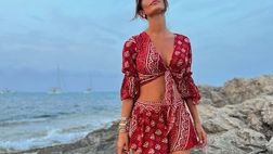 Shooting improvvisato per Federica Nargi: ai followers il compito di scegliere