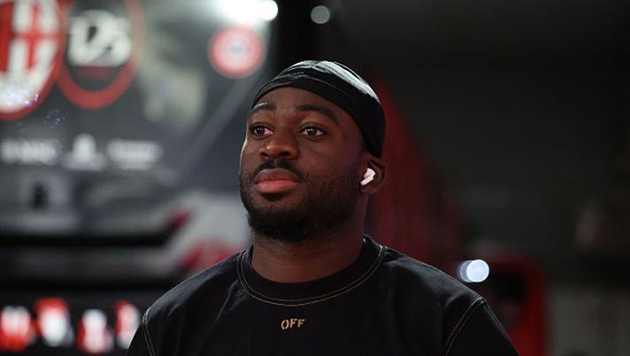 MILAN, ITALY - MAY 24:  Youssouf Fofana AC Milan arrives before the Serie A match between AC Milan and Monza at Stadio Giuseppe Meazza on May 24, 2025 in Milan, Italy. (Photo by Claudio Villa/AC Milan via Getty Images)  Fofana, i dolori al piede non cancellano una stagione intensa e di sostanza - immagine 1