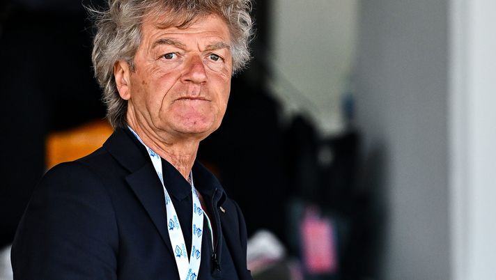 SALON-DE-PROVENCE, FRANCE - JUNE 12: Giancarlo Antognoni, chief of delegation of Italy U21, looks on prior to kick-off in the 50th Tournoi Maurice Revello match between Italy U21 and Indonesia U20 at Stade Marcel Roustan on June 12, 2024 in Salon-de-Provence, France. (Photo by Simone Arveda/Getty Images) Giancarlo Antognoni