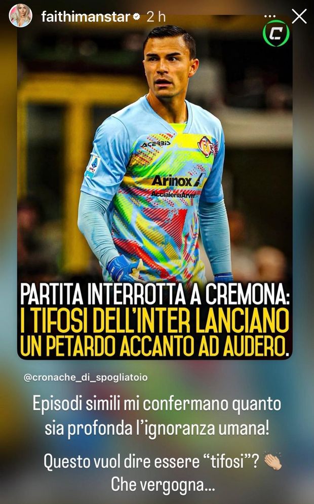 La compagna di Audero sui social: “Questo vuol dire essere tifosi? Mi confermano che…”- immagine 3