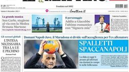 Il Napoli sui media: le prime pagine dei quotidiani di oggi