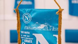 GALLERY Tutto pronto nello spogliatoio azzurro per Napoli-Como