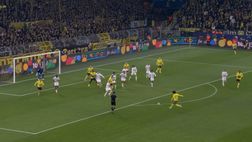 Adeyemi, che gol! La perla siglata in Dortmund-Lilla dall’esterno accostato al Napoli