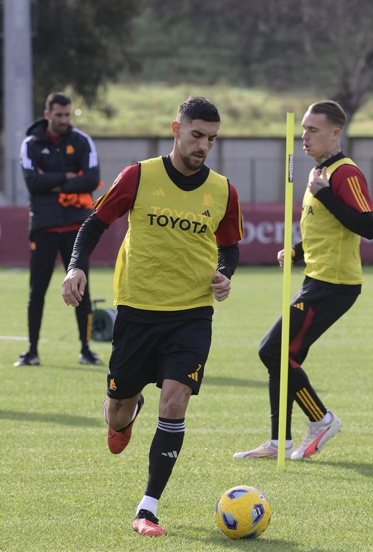 Roma, il secondo allenamento in vista della Fiorentina – FOTO GALLERY - immagine 8