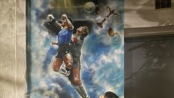 “Maradona no fue evasor!”, nuovo murale per Diego: ecco dove si trova