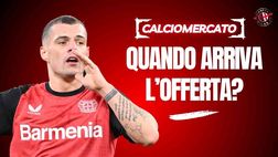 Calciomercato Milan, quando arriva l’offerta per Xhaka? Ecco svelato il giorno