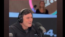 VIDEO / Zanetti e la dedica speciale in radio per la moglie Paula