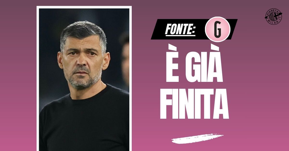 il milan svincola subito conceicao storia finita nei prossimi giorni … da Pianetamilan.it il milan svincola subito conceicao storia finita nei prossimi giorni …