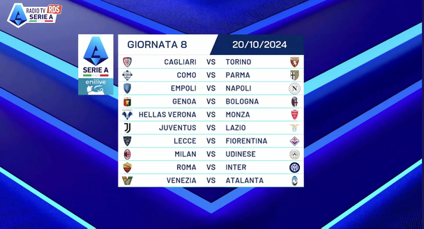 Ecco il calendario della nuova Serie A 2024-25, dalla 1a alla 38a: quando i derby e Juve-Napoli- immagine 9