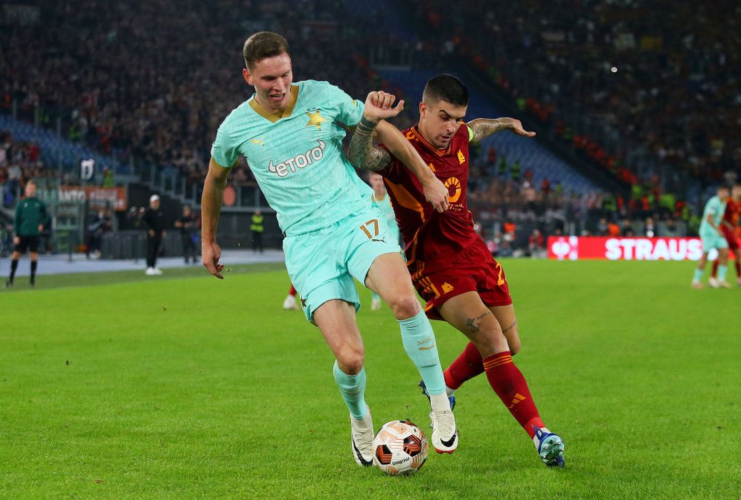 Roma-Slavia Praga 2-0 – FOTO GALLERY - immagine 82