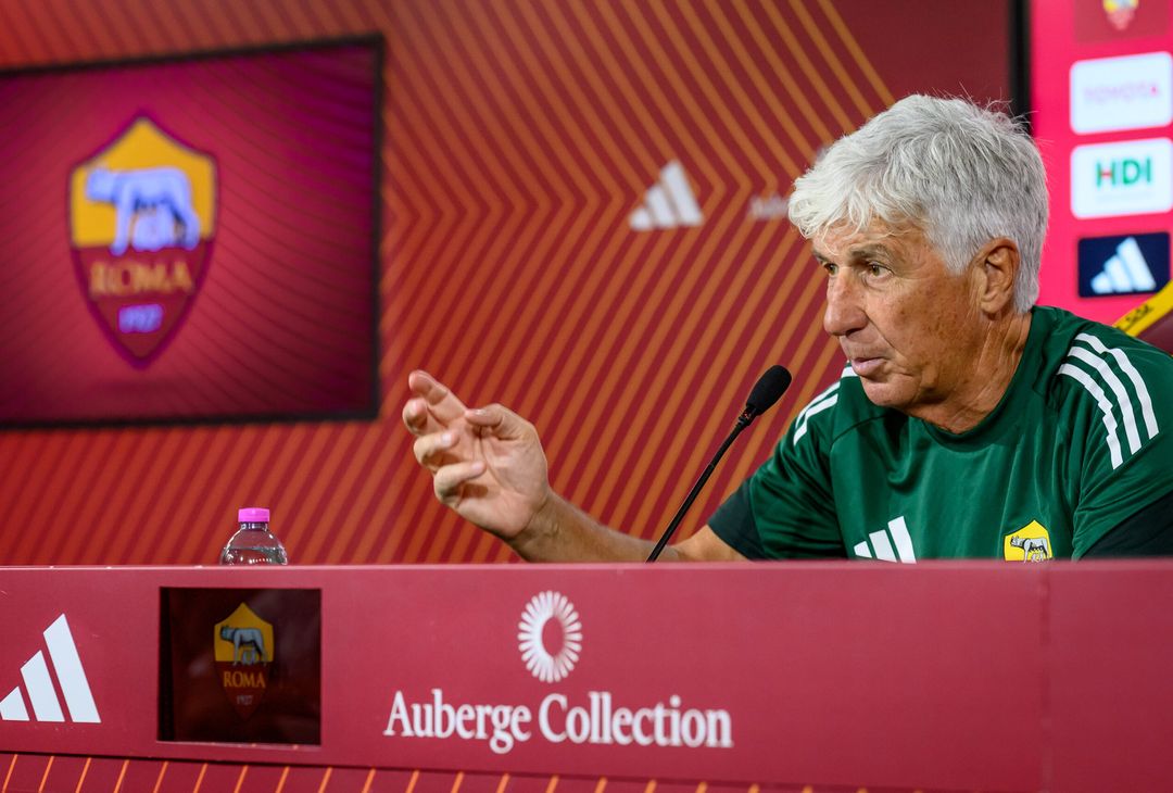Pisa-Roma, la conferenza stampa di Gian Piero Gasperini – FOTO GALLERY - immagine 3
