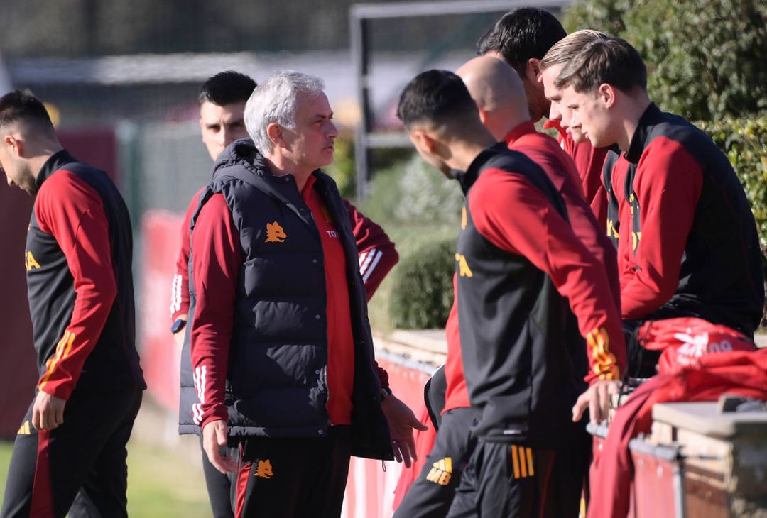 Roma, la rifinitura alla vigilia della sfida al Servette – FOTO GALLERY - immagine 27