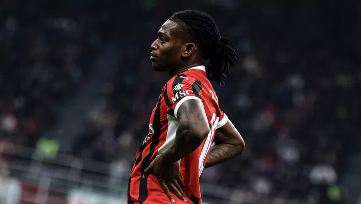 Rafael Leao AC Milan Milan-Napoli 0-2 Serie A 2024-2025