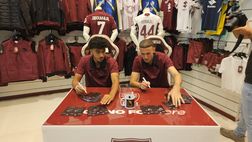 Toro, un centinaio di tifosi al meet & greet con Ismajli e Aboukhlal