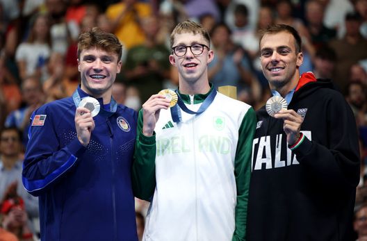 Getty Images Che coppia: bronzo per Paltrinieri, oro per la Fiamingo. Lo scatto finisce sui social- immagine 2