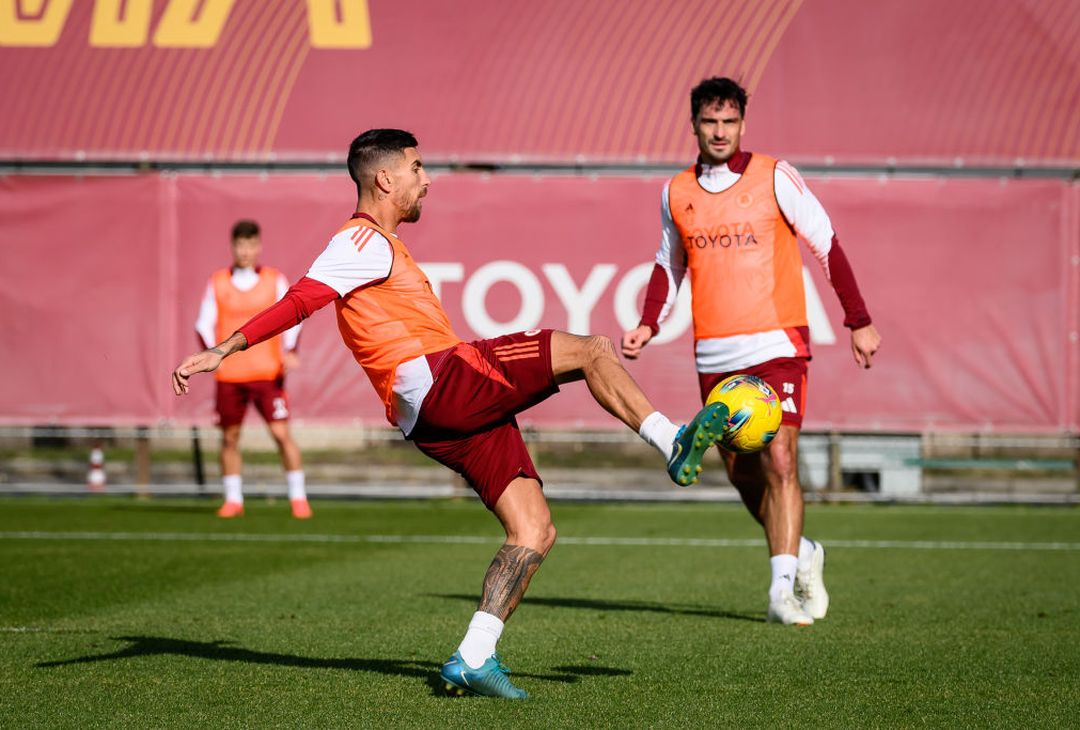 Roma, secondo allenamento dell’anno: Dovbyk torna in gruppo – FOTO GALLERY - immagine 47