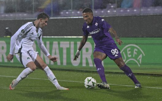 GERMOGLI PH: 13 MARZO 2025 FIRENZE STADIO ARTEMIO FRANCHI CONFERENCE LEAGUE FIORENTINA VS PANATHINAIKOSNELLA FOTO Folorunsho