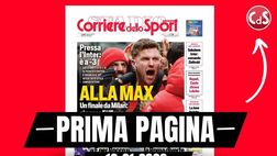 Prima pagina Corriere dello Sport: “Alla Max: un finale da Milan, ci pensa Füllkrug”