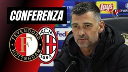 Feyenoord-Milan, Conceicao: una domanda e lascia la conferenza stizzito